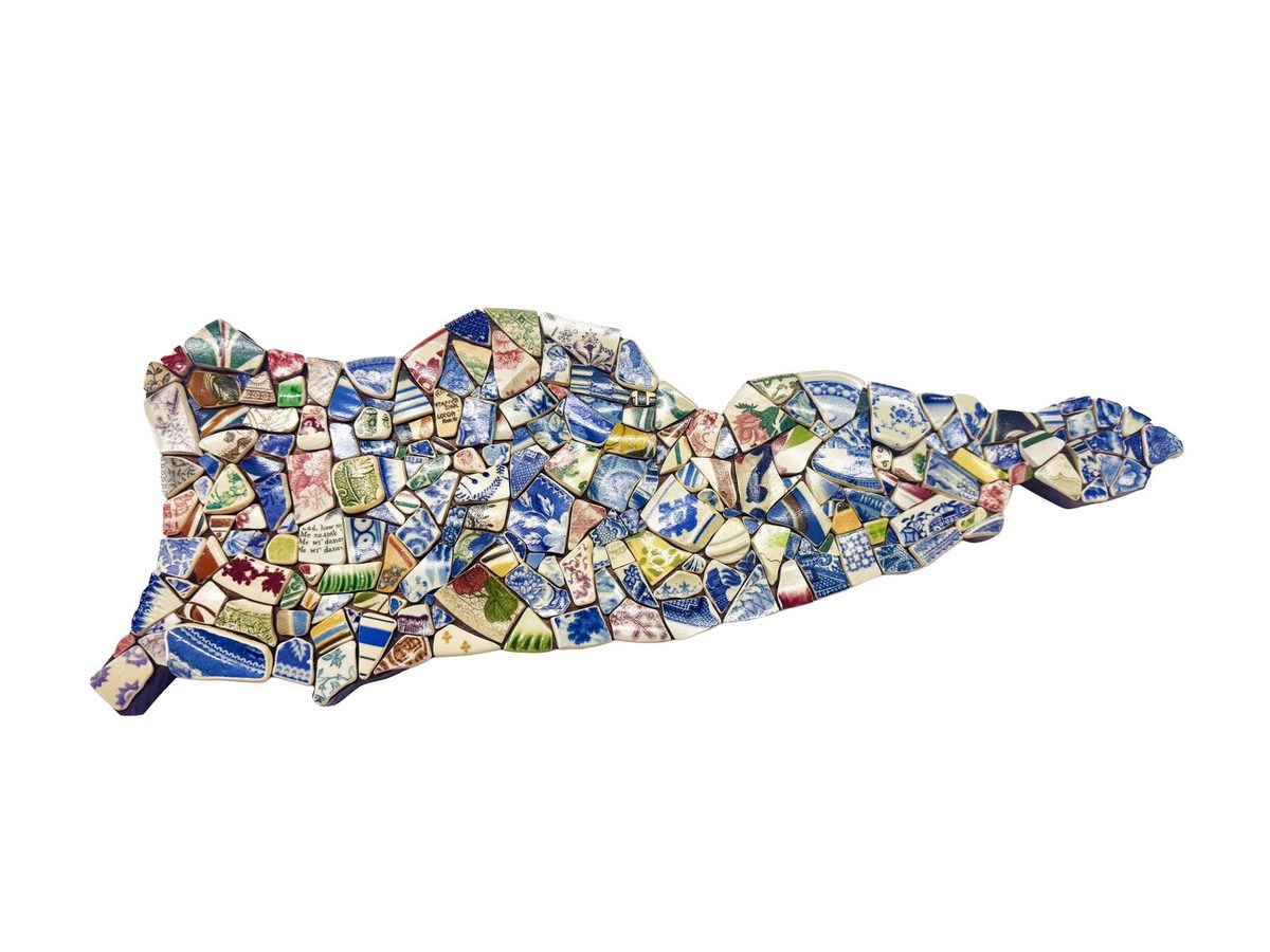 Chaney Island mosaic — St. Croix